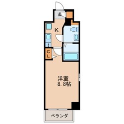 エステムプラザ名古屋・栄プレミアムの物件間取画像